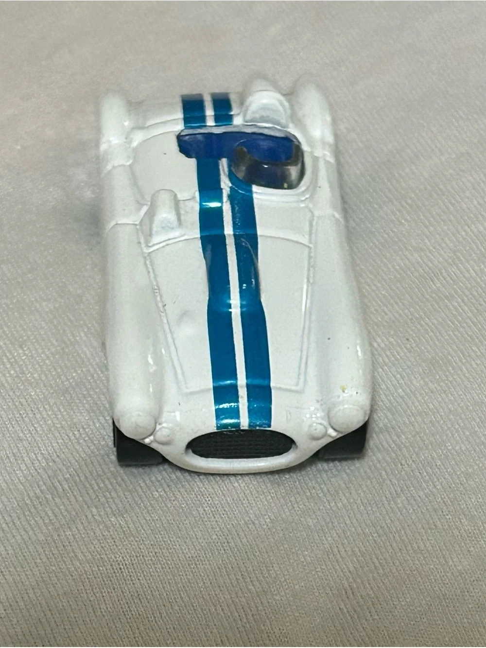 Hot Wheels Cunningham C4R White & Blue Racing Stripes Loose Diecast